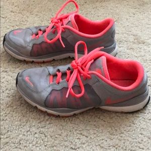 Women’s Grey & Pink Nike’s